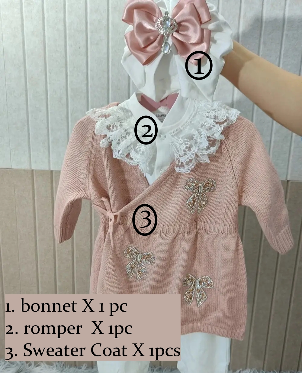 Welcome Home Baby Romper Mitte - Baby Nursery Outfits のレビューと価格
