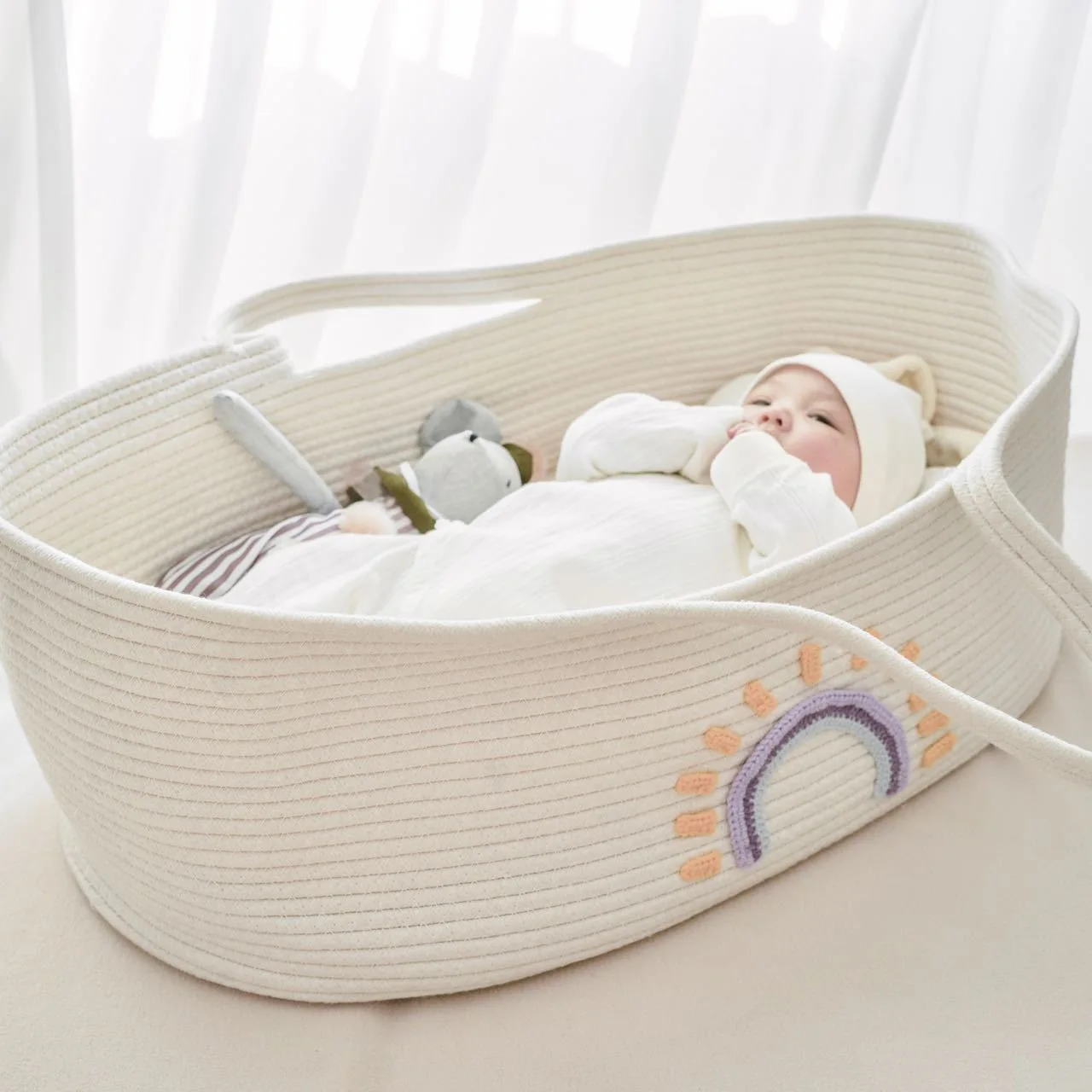 Portable Baby Carrying Basket  - Baby Nursery Crib のレビューと価格