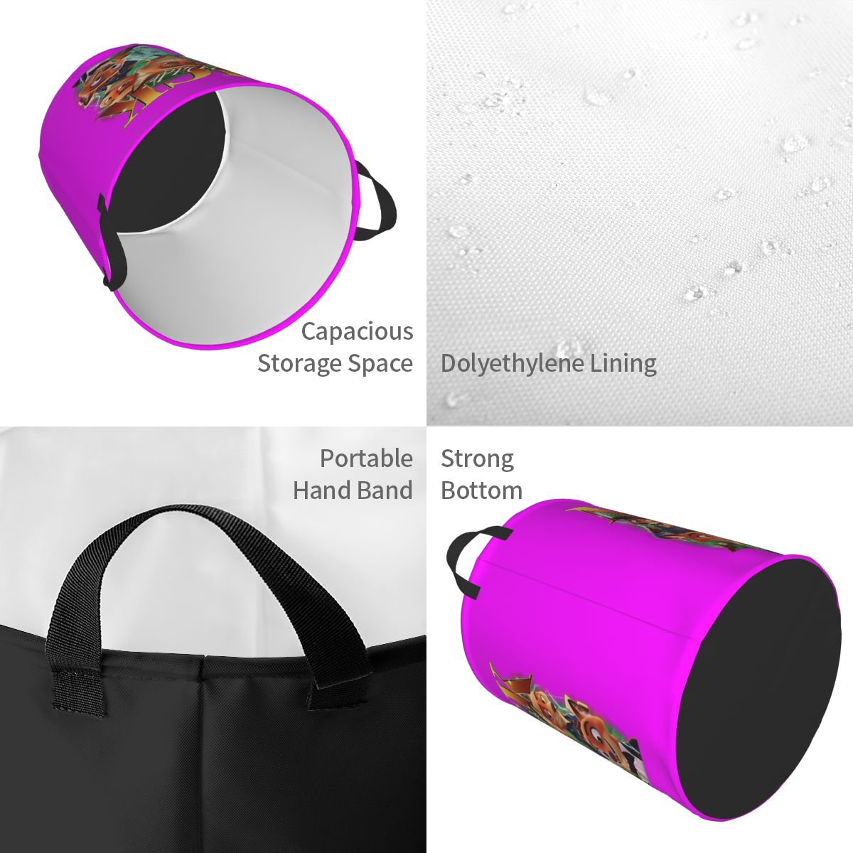Anime Zootopia Nick Wilde Laun - Baby Nursery Laundry Basket のレビューと価格