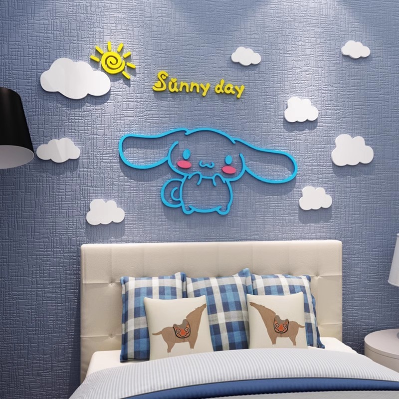 Sanrio Stickers Acrylic Layout - Baby Nursery Wall Art のレビューと価格
