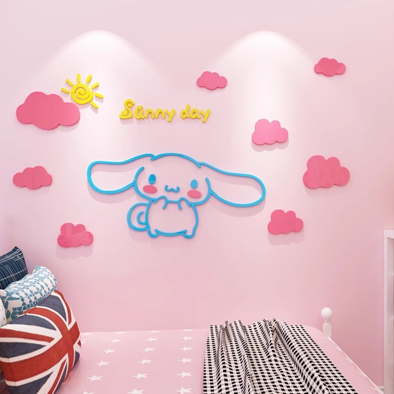 Sanrio Stickers Acrylic Layout - Baby Nursery Wall Art のレビューと価格