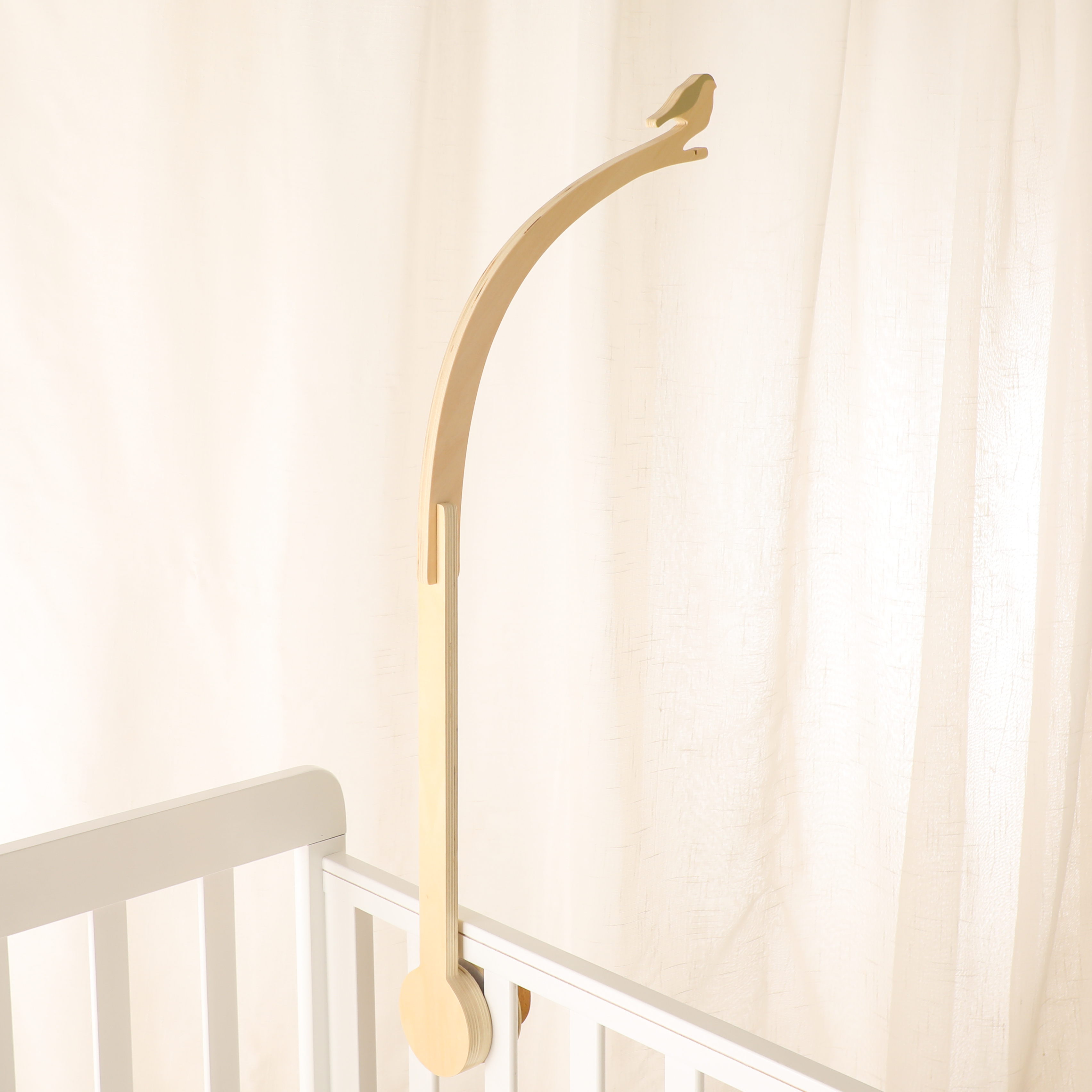 Baby Wooden Little Birdie Bed  - Crib Mobile Musical のレビューと価格