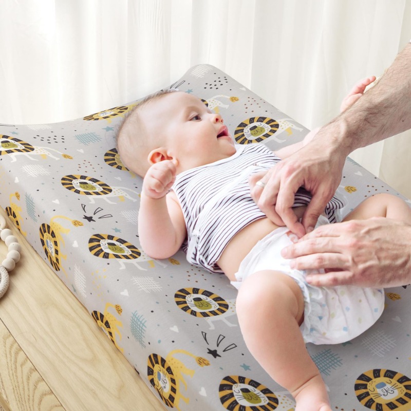 2-Pack Baby Changing Pad Cover - Baby Nursery Colors のレビューと価格