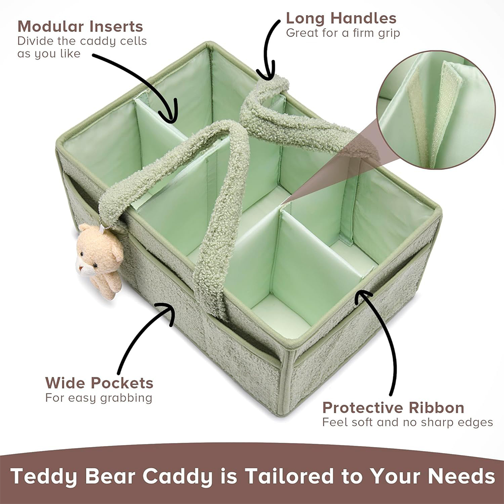 PANGDUBE Plush Diaper Stackers - Diaper Caddy Organizer のレビューと価格