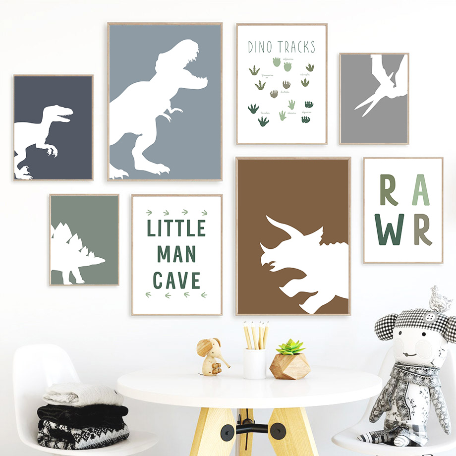 Jurassic Dinosaur Tyrannosauru - Baby Nursery Quotes Wall Art のレビューと価格