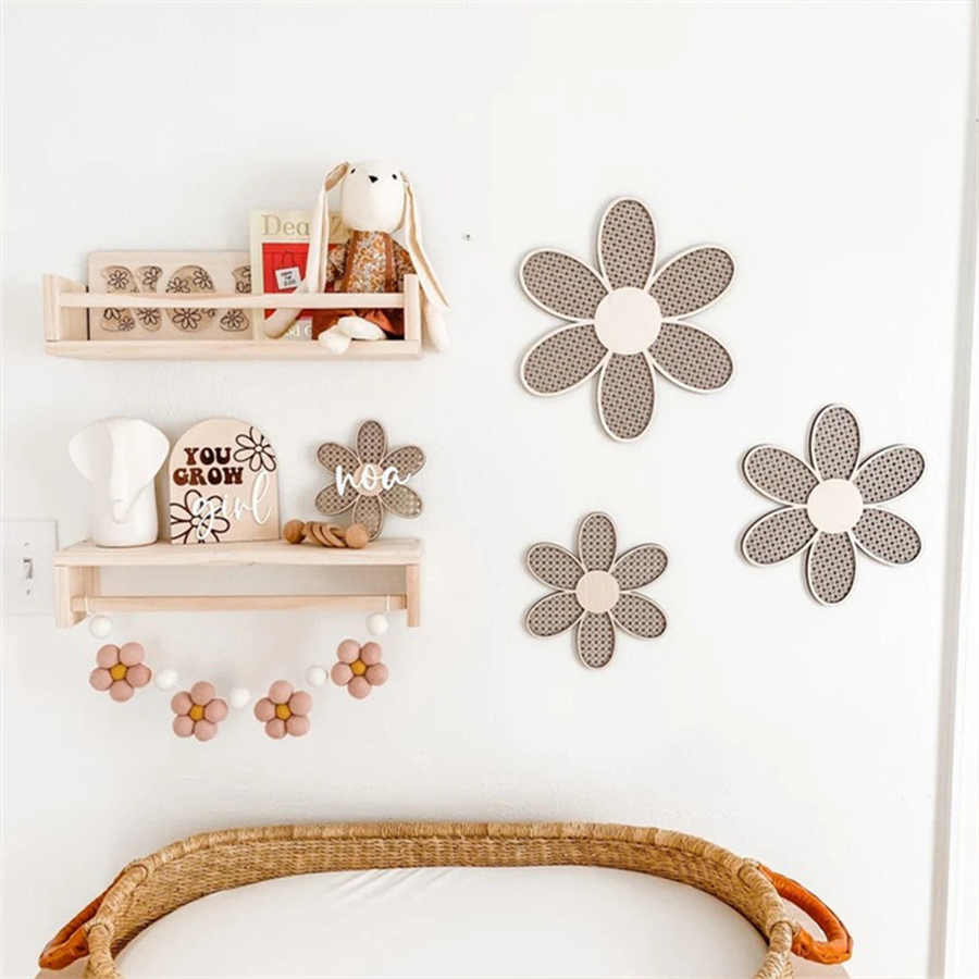 Handmade Felt Daisy Garland Bo - Baby Nursery Garland のレビューと価格