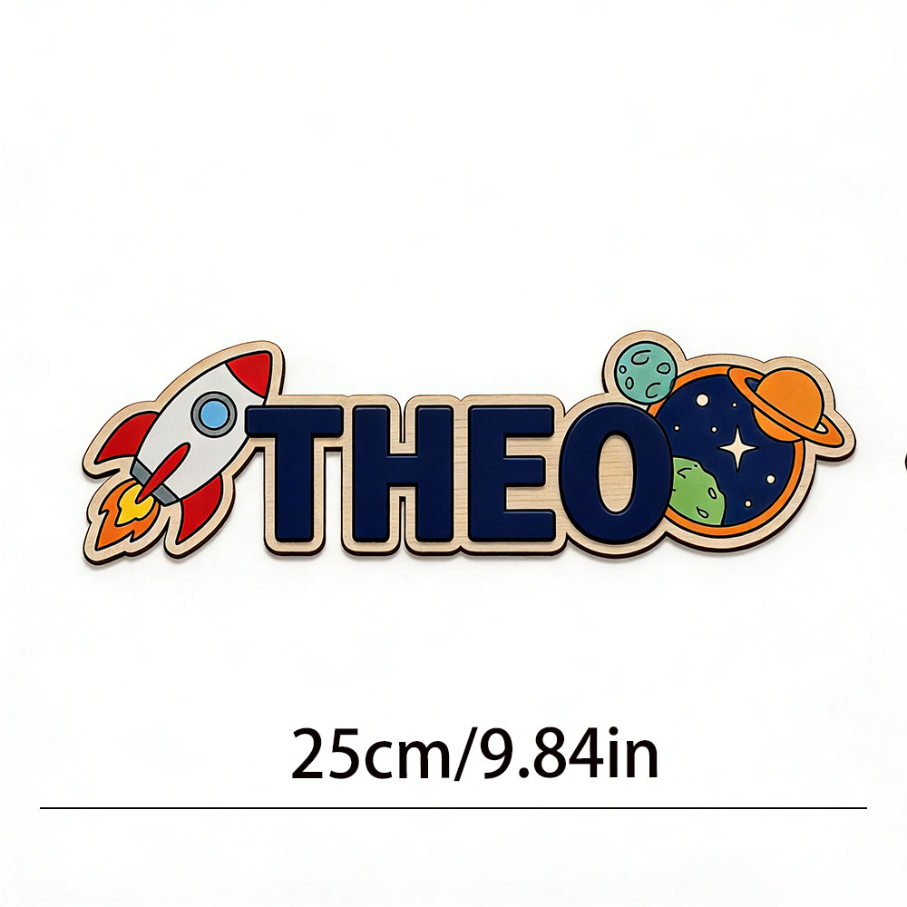 Personalized Space Rocket Name - Baby Nursery Usa のレビューと価格