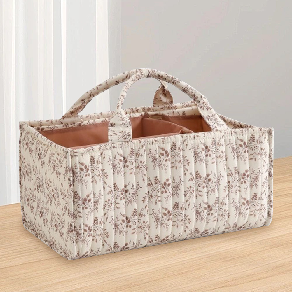 Floral Quilted Baby Diaper Cad - Baby Nursery Essentials のレビューと価格