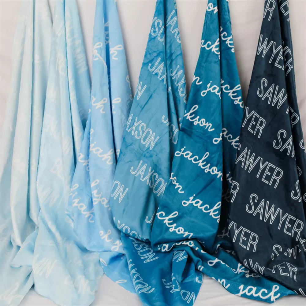 Personalized Blanket for Kids, - Baby Nursery Colors のレビューと価格