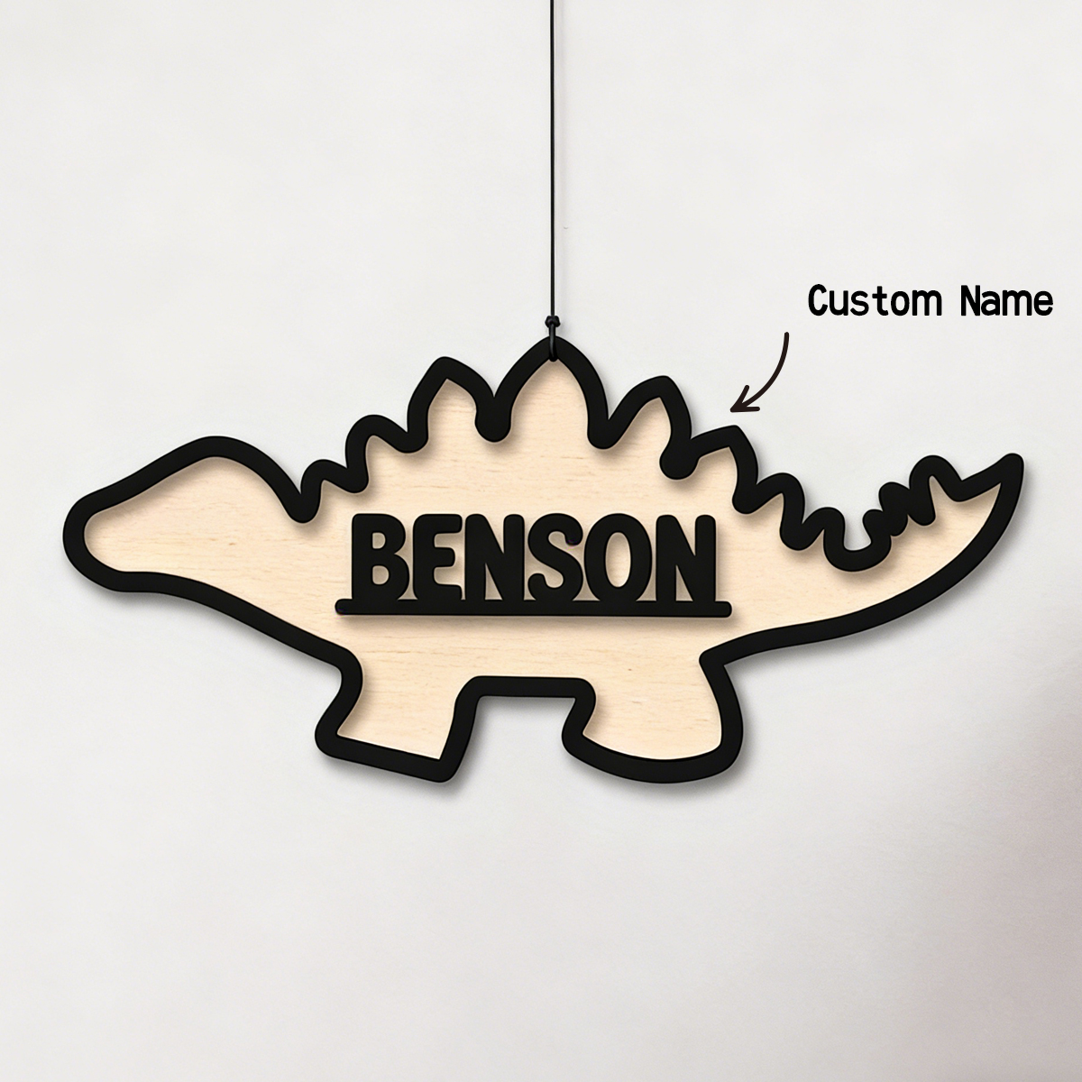 1Pc Cutom Dinosaur Wooden Acry - Baby Nursery Usa のレビューと価格