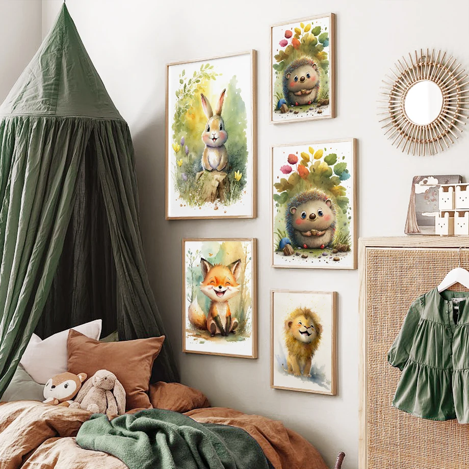 Minimalist Canvas Posters Happ - Baby Nursery Wall Art のレビューと価格