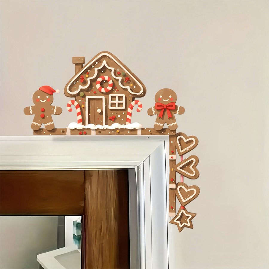 Gingerbread House & Man Christ - Baby Nursery Stickers のレビューと価格