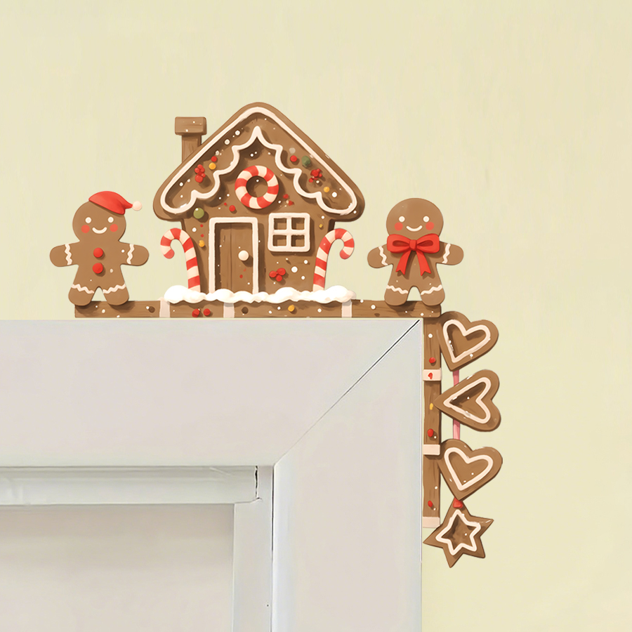Gingerbread House & Man Christ - Baby Nursery Stickers のレビューと価格