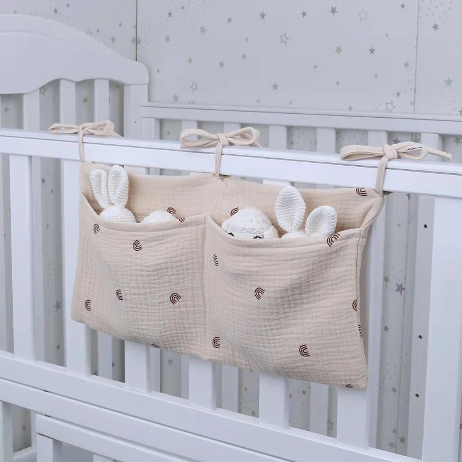 Portable Baby Crib Storage Bag - Diaper Caddy Organizer のレビューと価格