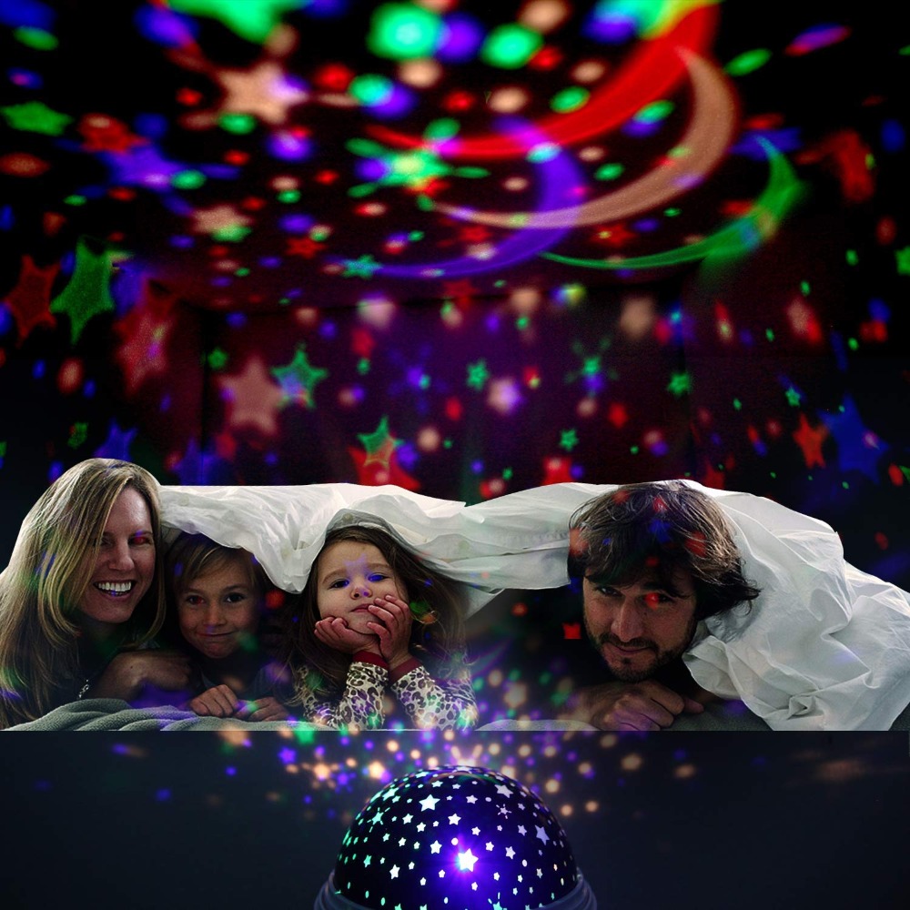 8 Colors Rotating Star Project - Baby Nursery Colors のレビューと価格