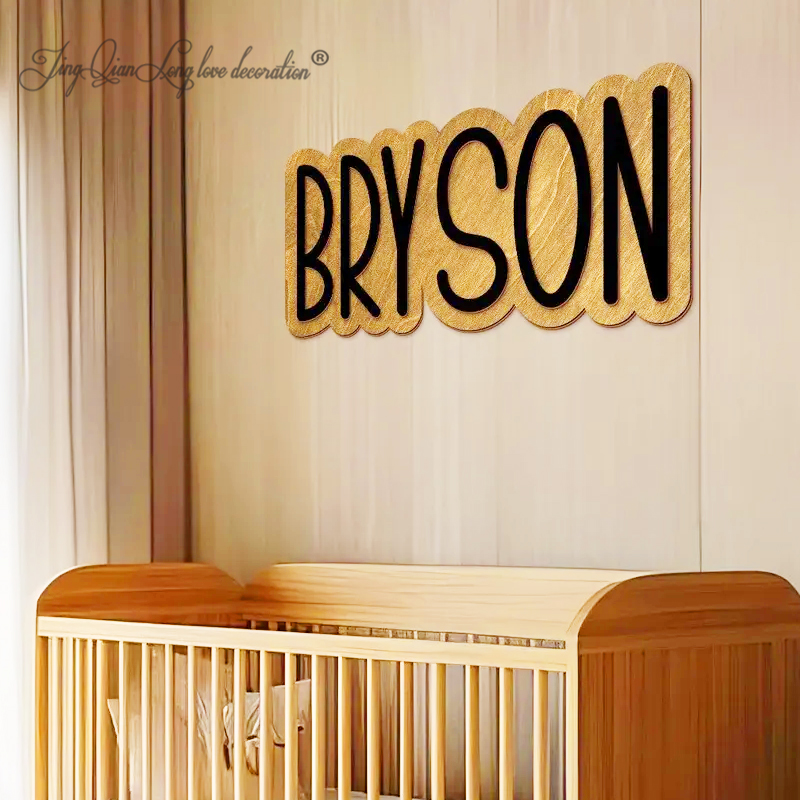 Custom Wood Name Sign Nursery  - Baby Nursery Crib のレビューと価格