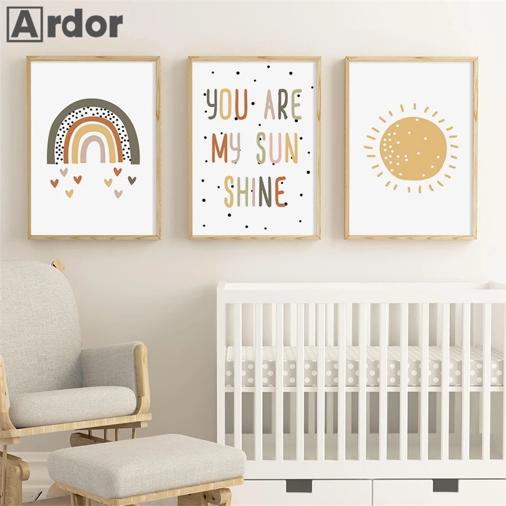 Nursery Wall Prints You Are My - Baby Nursery You Are My Sunshine のレビューと価格