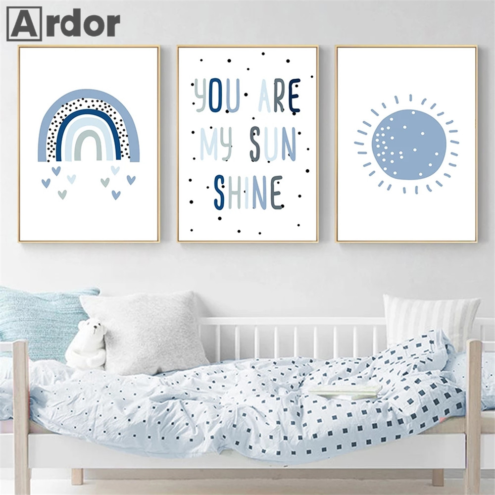 Nursery Wall Prints You Are My - Baby Nursery You Are My Sunshine のレビューと価格