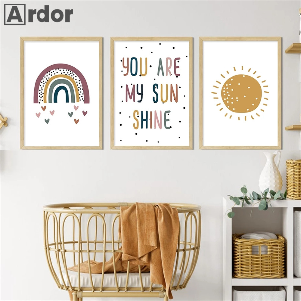 Nursery Wall Prints You Are My - Baby Nursery You Are My Sunshine のレビューと価格