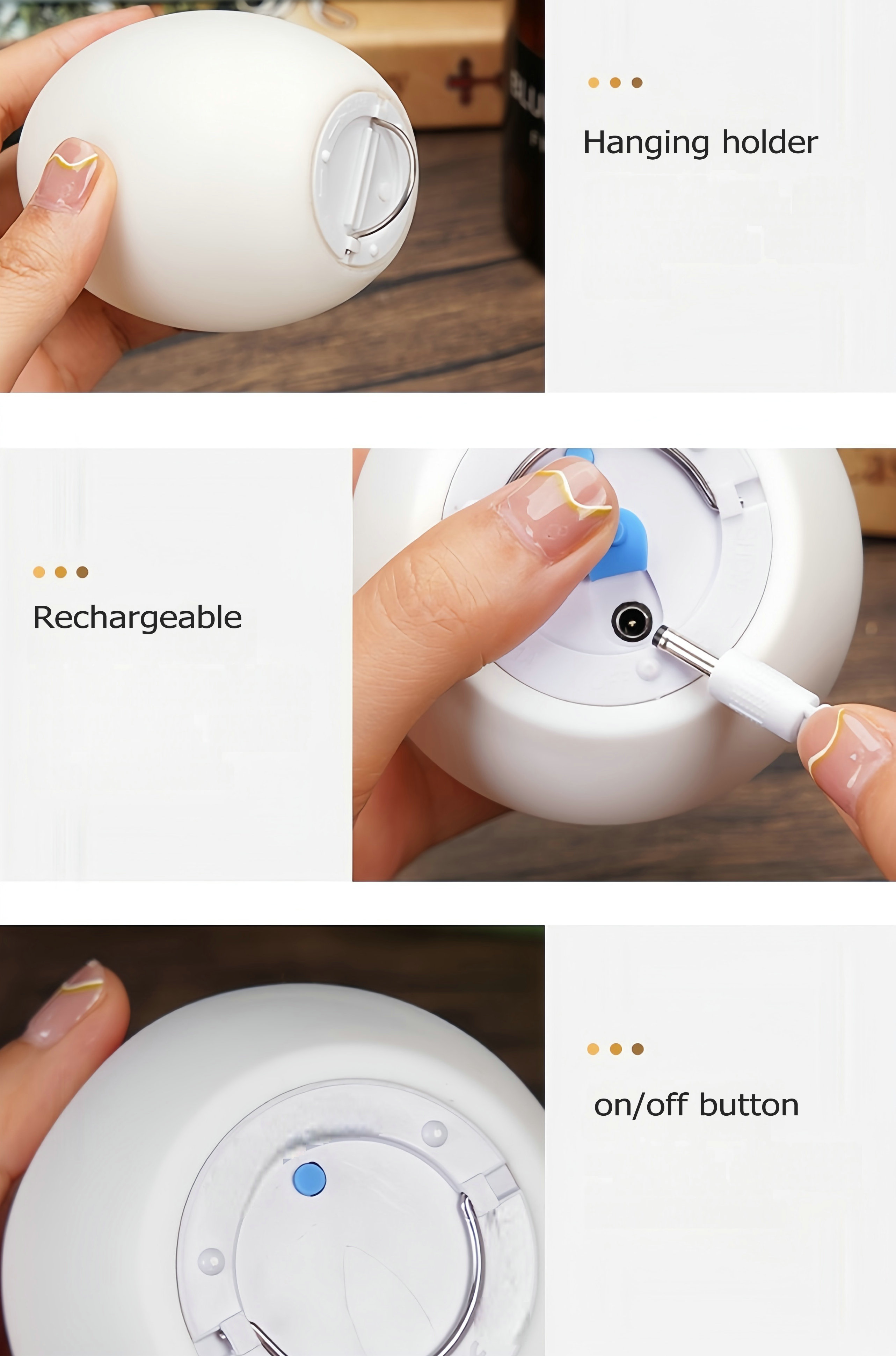 Baby Night Light Rechargeable  - Baby Nursery Colors のレビューと価格