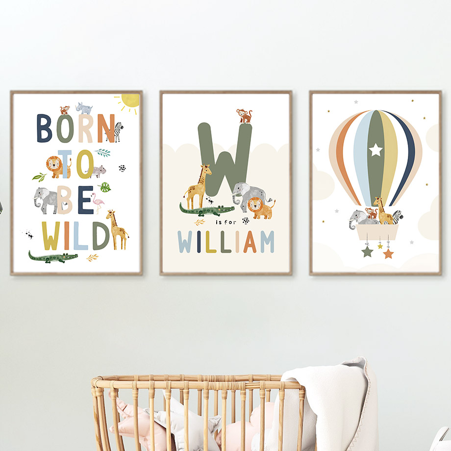 Crocodile Balloon Lion Elephan - Baby Nursery Design のレビューと価格