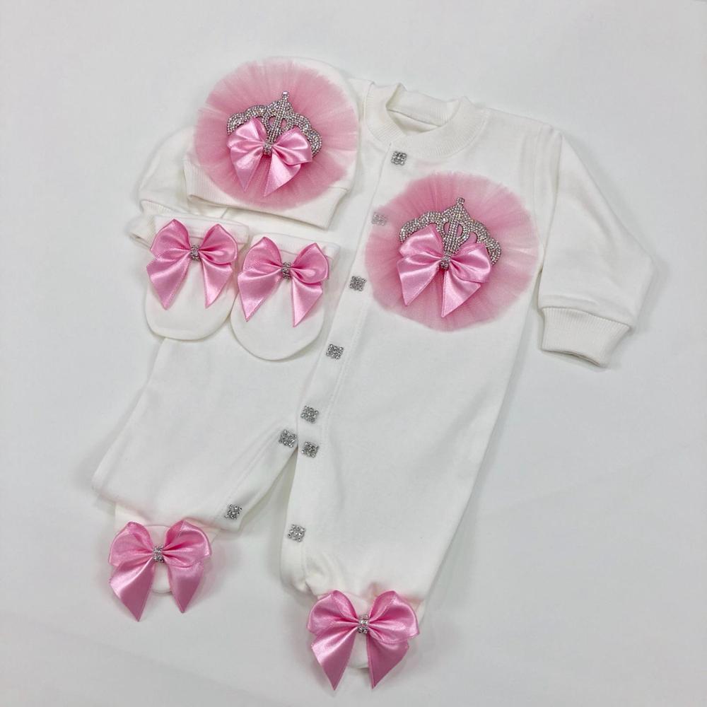 3pcs Newborn Baby Coming Home  - Baby Nursery Outfits のレビューと価格