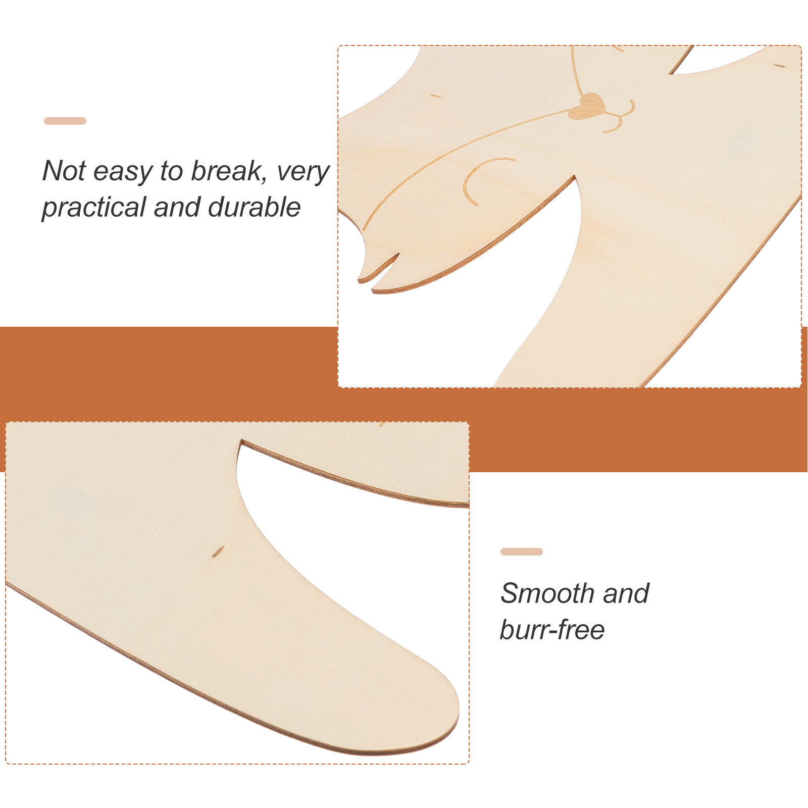 10Pcs Fox Cartoon Wooden Hange - Baby Nursery Hangers のレビューと価格