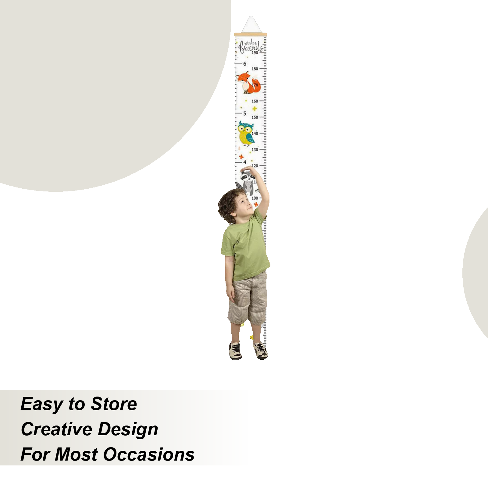 Height Chart For Kids Measurin - Growth Chart Ruler のレビューと価格