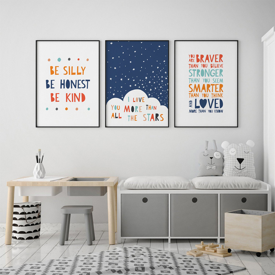 Cartoon Inspirational quotes N - Baby Nursery Quotes Wall Art のレビューと価格
