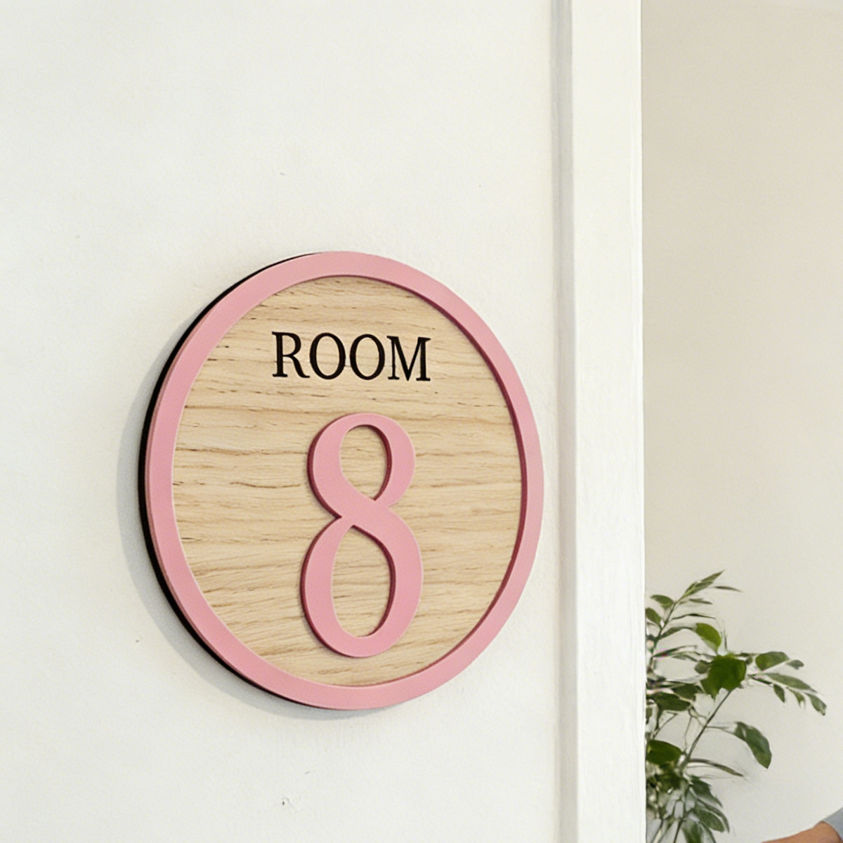 1Pc Cutom Room Number Wooden A - Baby Nursery Usa のレビューと価格