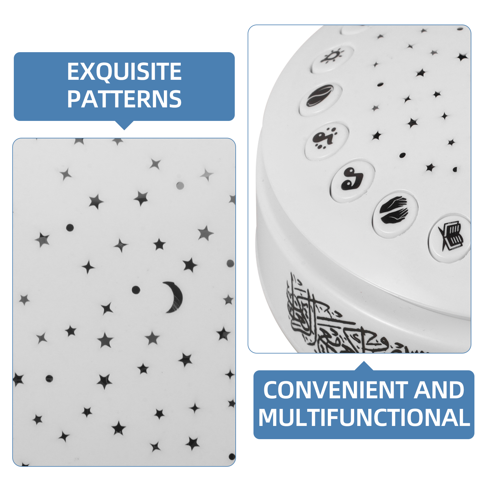 Quran Lamp Speaker Arabic Lear - Night Light Projector Stars のレビューと価格