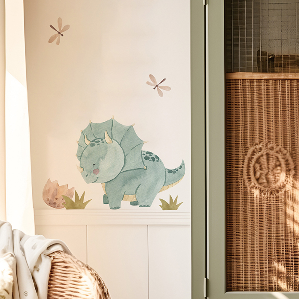 Dinosaur Wall Decals, Dino Alp - Baby Nursery Design のレビューと価格