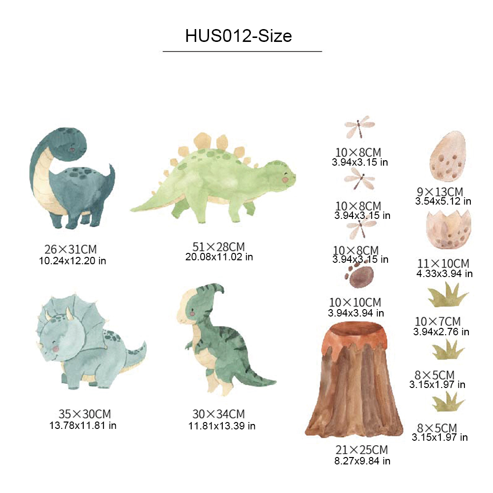 Dinosaur Wall Decals, Dino Alp - Baby Nursery Design のレビューと価格