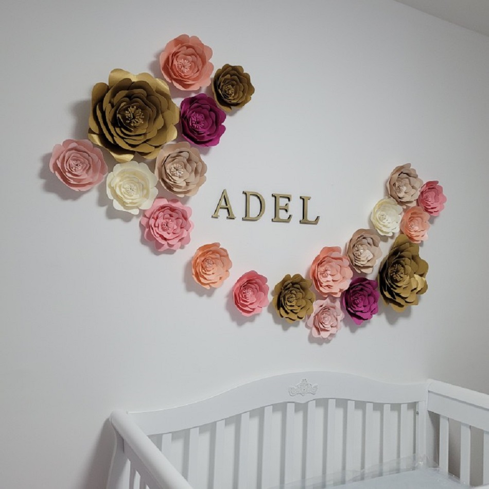 Customized Flower Backdrop Per - Baby Nursery Design のレビューと価格
