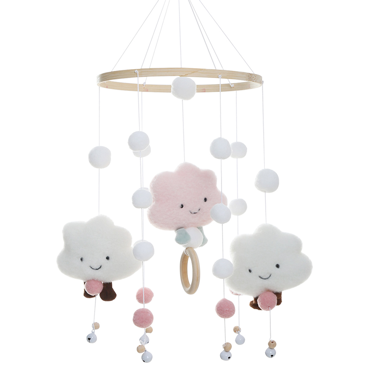 Mobile Wind Chimes with Cloud  - Crib Mobile Musical のレビューと価格