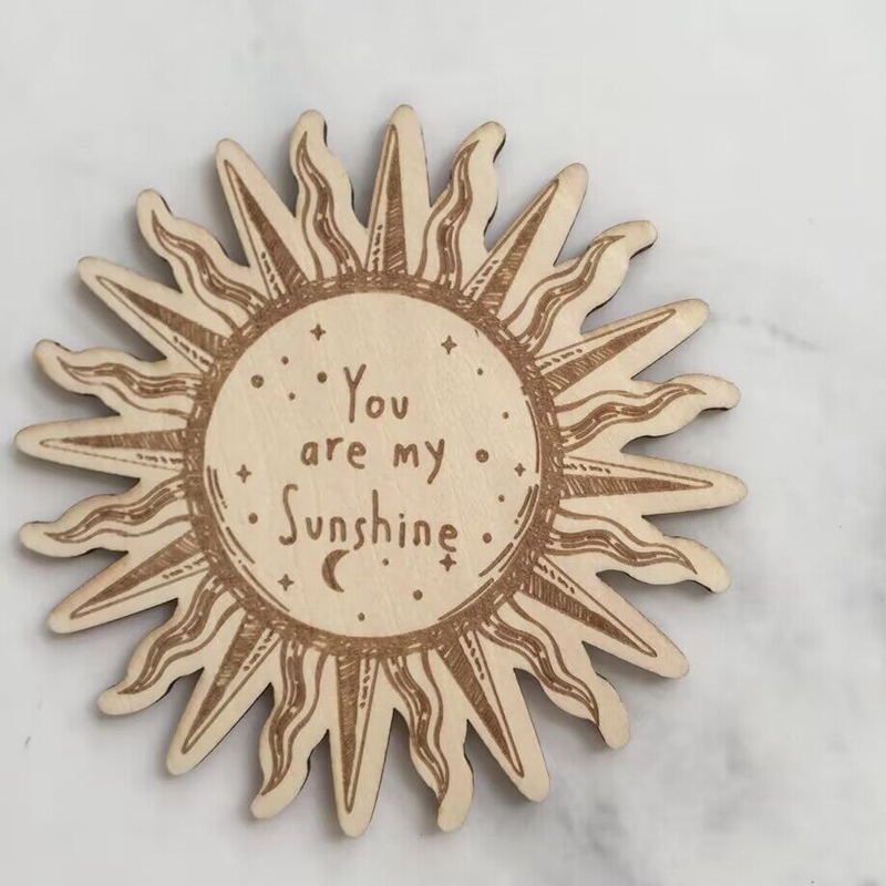 1pcs YOU ARE MY SUNSHINE WOODE - Baby Nursery You Are My Sunshine のレビューと価格