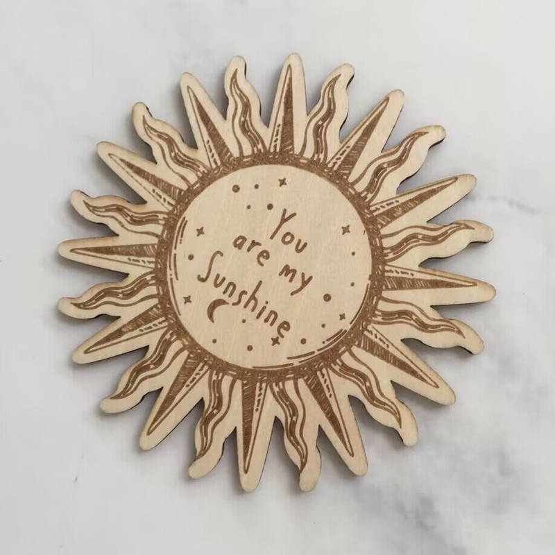 1pcs YOU ARE MY SUNSHINE WOODE - Baby Nursery You Are My Sunshine のレビューと価格