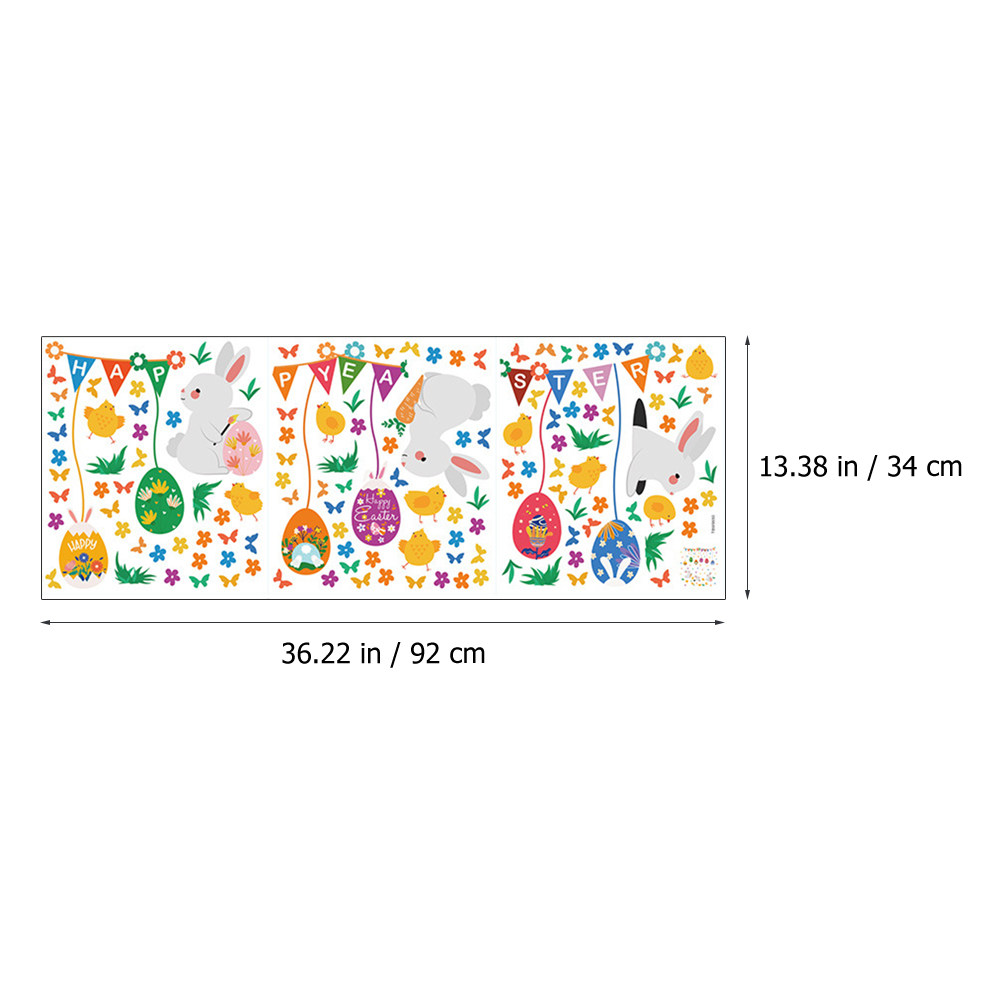 Easter Wall Sticker Decor Happ - Baby Nursery Colors のレビューと価格