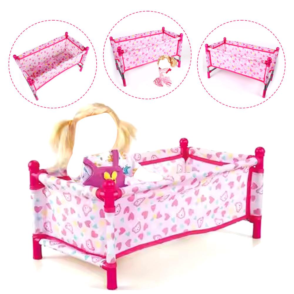Toy Bed Simulation Baby Doll B - Baby Nursery Crib のレビューと価格