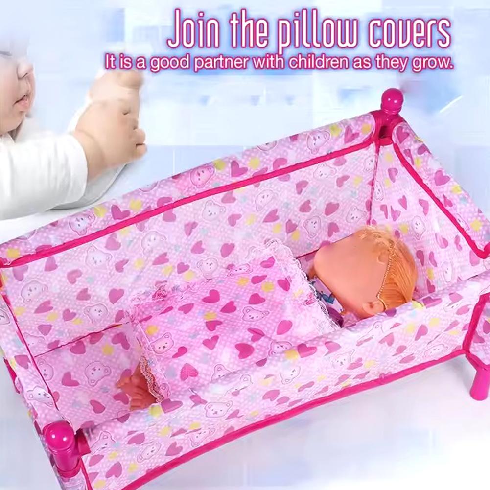 Toy Bed Simulation Baby Doll B - Baby Nursery Crib のレビューと価格