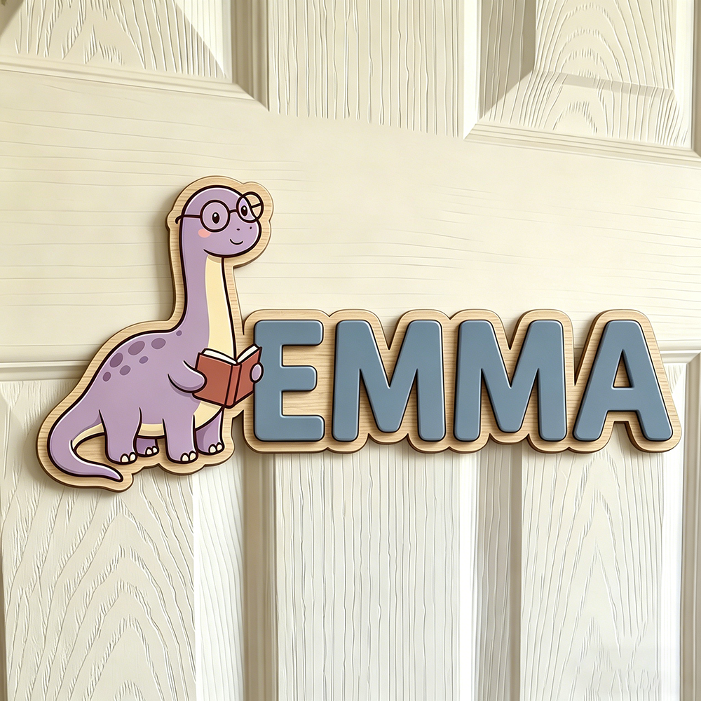 Whimsical Nerdy Dinosaur Custo - Baby Nursery Usa のレビューと価格