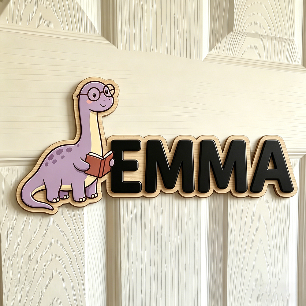 Whimsical Nerdy Dinosaur Custo - Baby Nursery Usa のレビューと価格