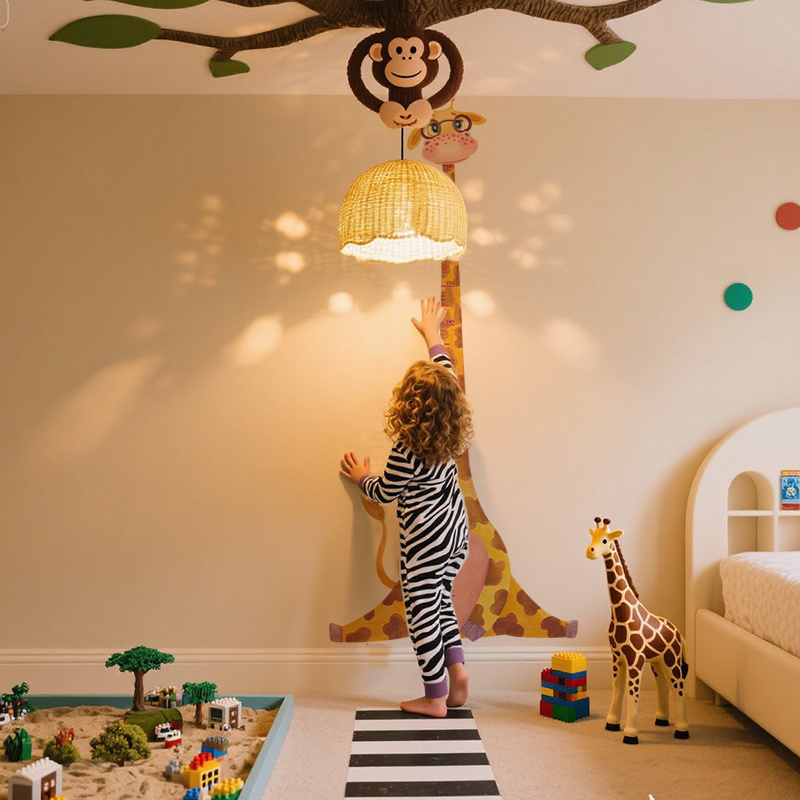 Giraffe Growth Chart Wall Stic - Baby Nursery Wall Art のレビューと価格