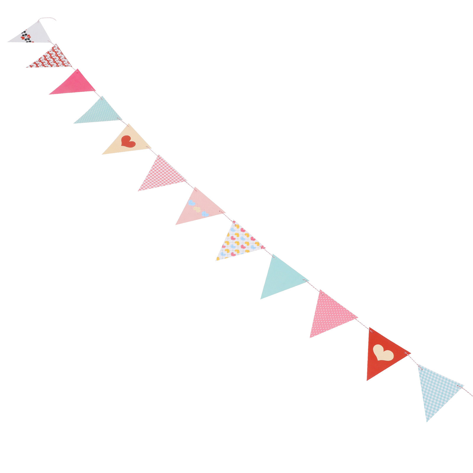Easy Install Triangle Paper Bu - Baby Nursery Garland のレビューと価格