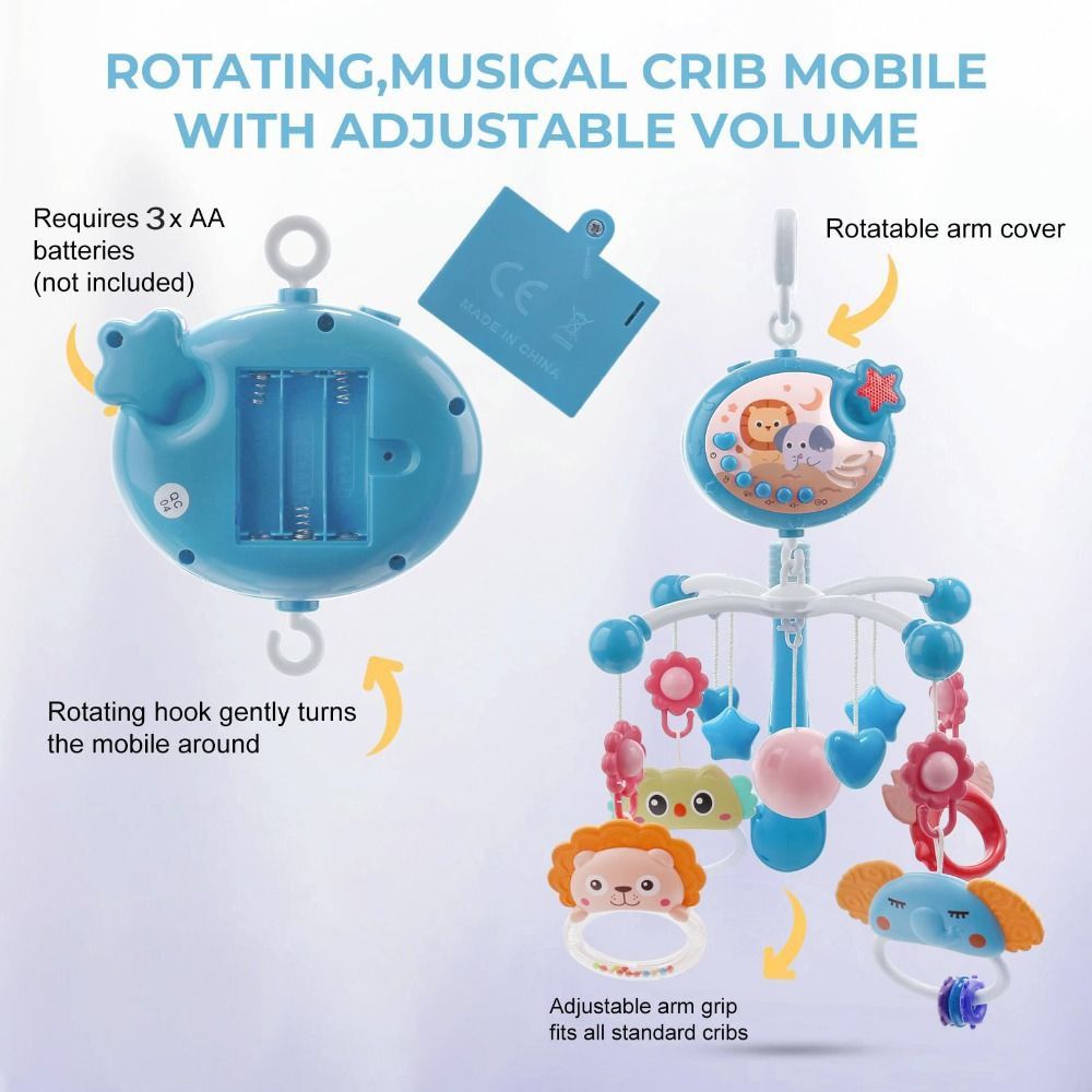 Easy Installation Music Crib P - Crib Mobile Musical のレビューと価格