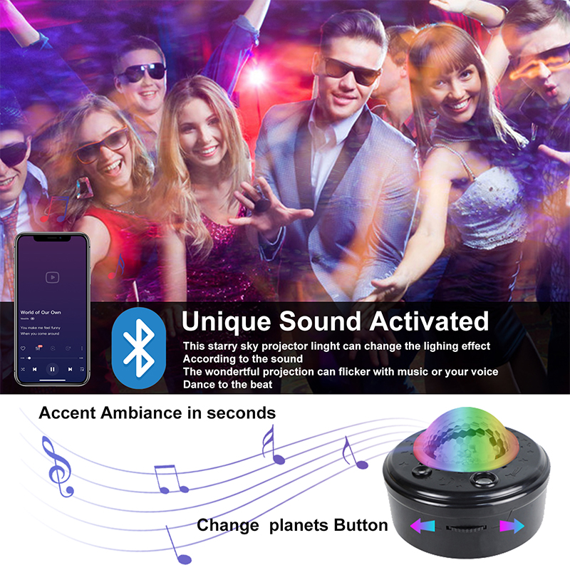 HCWE Star Projector Remote Con - Night Light Projector Stars のレビューと価格