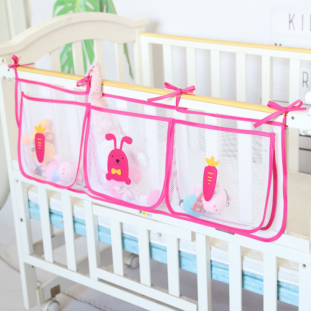 Cartoon Crib Storage Bag 3grid - Diaper Caddy Organizer のレビューと価格