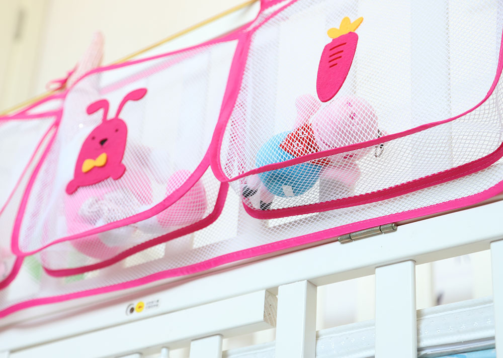 Cartoon Crib Storage Bag 3grid - Diaper Caddy Organizer のレビューと価格