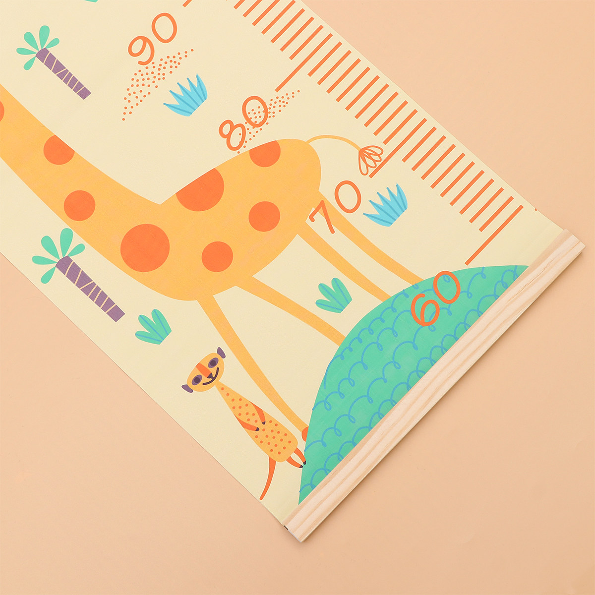 Nordic Style Giraffe Pattern W - Growth Chart Ruler のレビューと価格