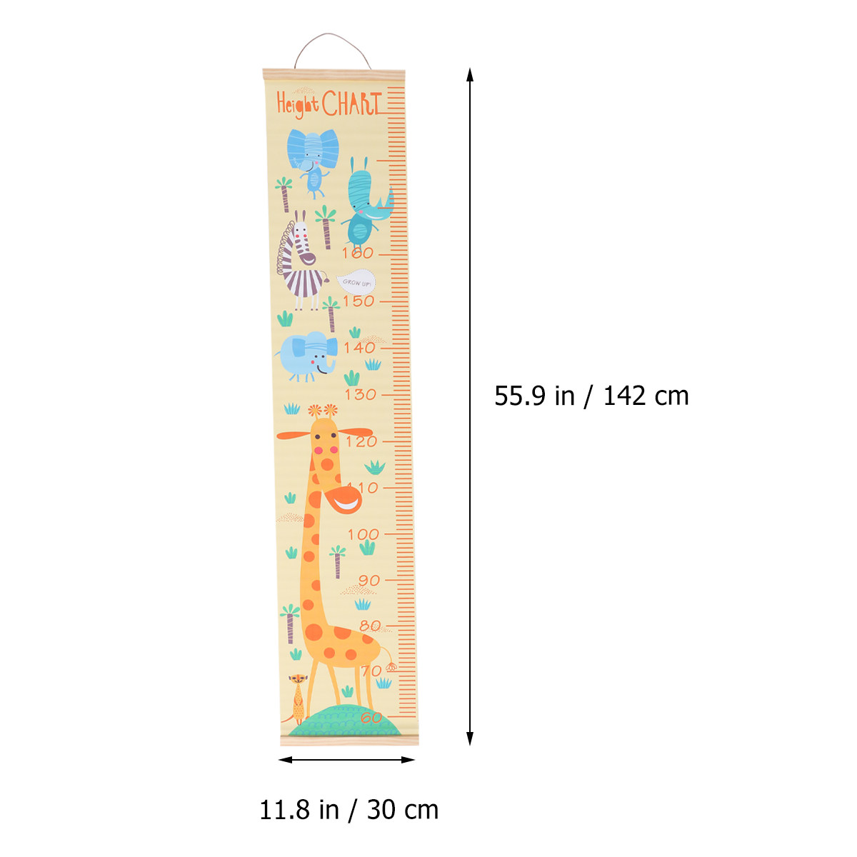 Nordic Style Giraffe Pattern W - Growth Chart Ruler のレビューと価格